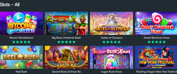 bitcoin.com Games Slots