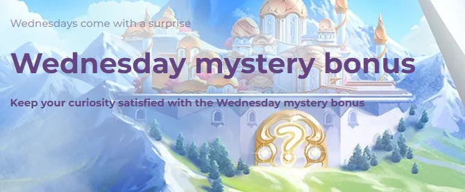 Tsars Casino Wednesday Mystery Bonus
